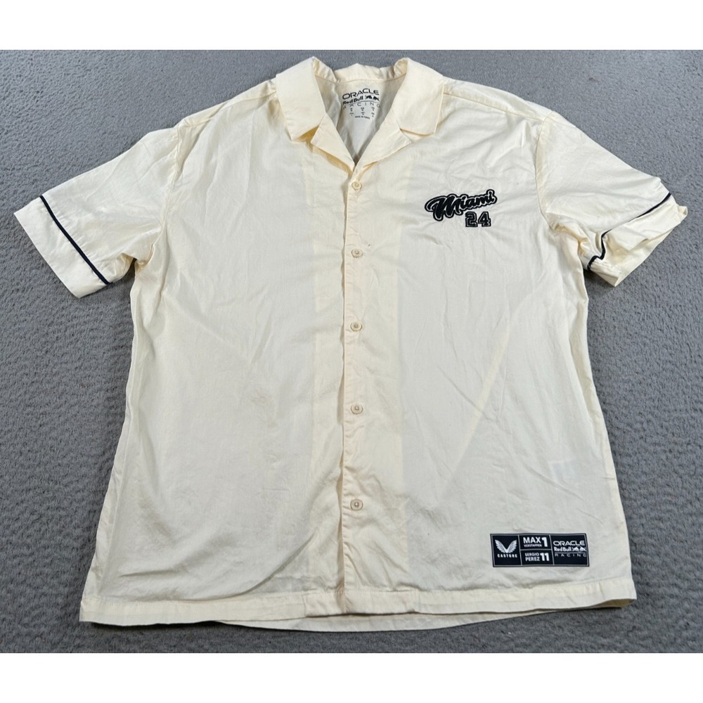 Castore‎ Oracle Red Bull Racing Shirt Sergio Perez Men Medium Miami Grand Prix